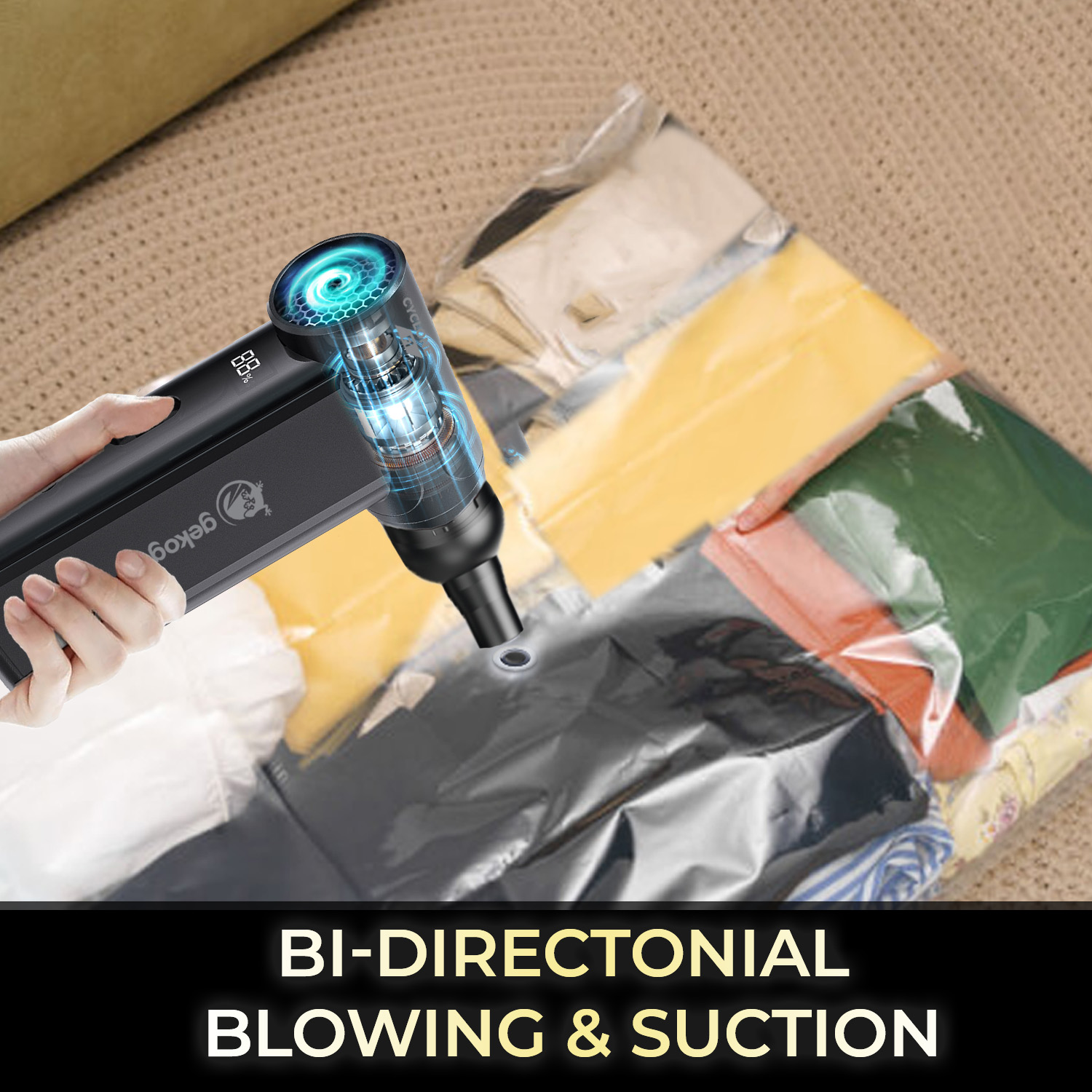 Cyclone F1 Portable air blower & vacuum cleaner